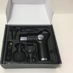ماساژور تفنگی بلوآیدیا مدل 323 Blueidea 323 Mini Fascial Gun Massager de(لمسی) - Image 4