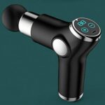 ماساژور تفنگی بلوآیدیا مدل 323 Blueidea 323 Mini Fascial Gun Massager de(لمسی) - Image 3
