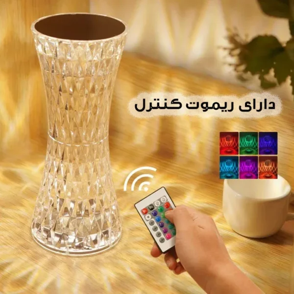 چراغ تزئینی مدل لمسی کد RGB-01 - Image 3